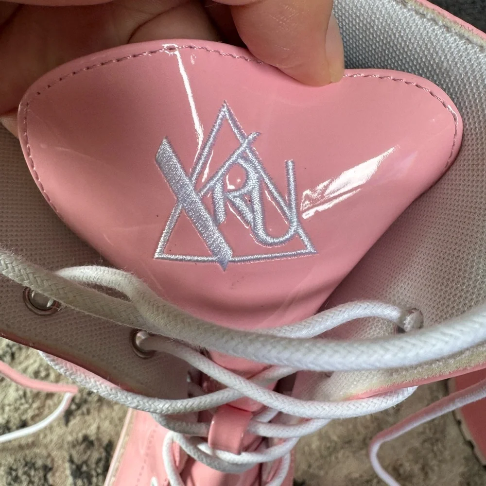 & Other Stories Pink Platform Lace-Up Shoes - Picture 5 of 7